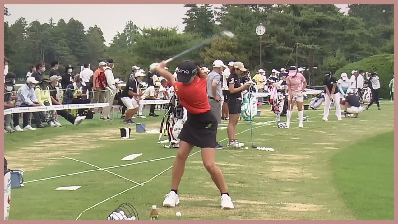 【ゴルフ】 渋野日向子　スイング