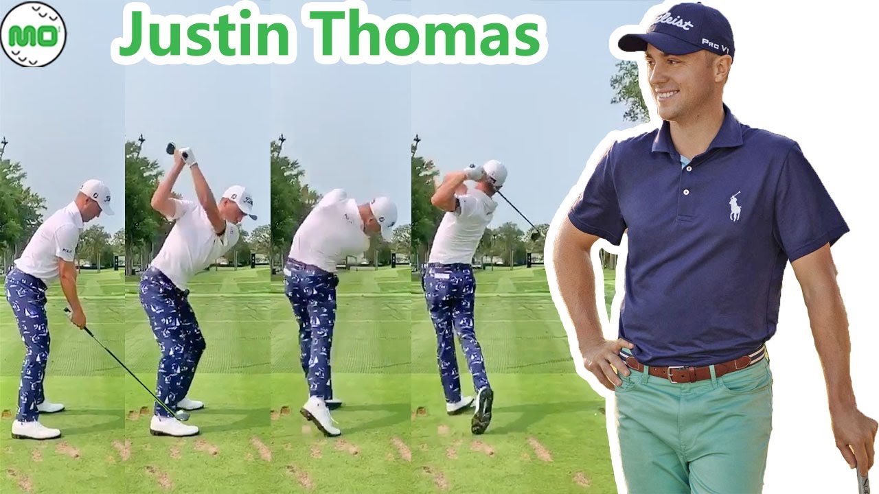ジャスティン・トーマス Justin Thomas 米国の男子ゴルフ スローモーションスイング!!!