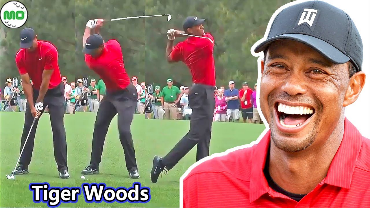 Tiger Woods タイガー・ウッズ ​​ 米国の男子ゴルフ スローモーションスイング!!!