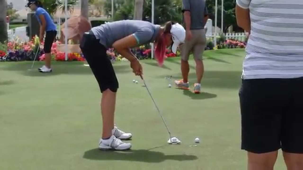 Michelle Wie ミシェルウィー  Putting
