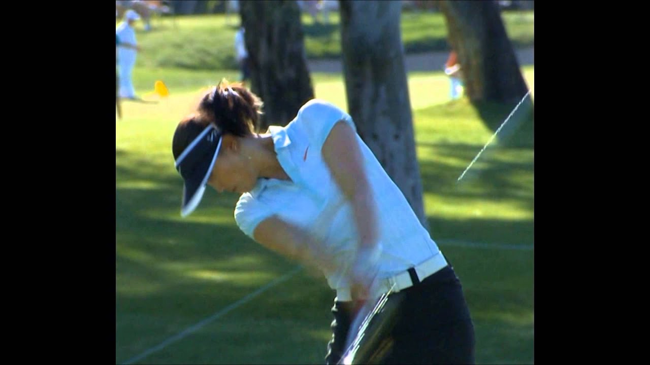 ミッシェル・ウィー　　スイング解析