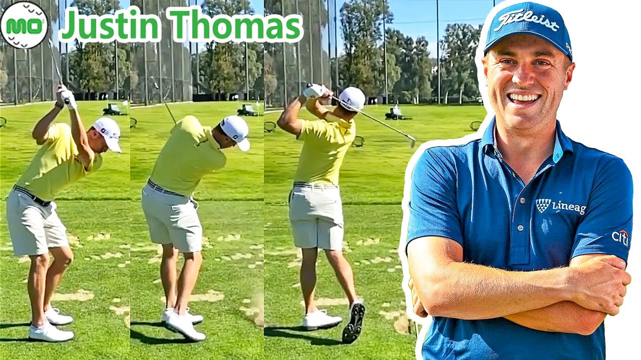 ジャスティン・トーマス Justin Thomas 米国の男子ゴルフ スローモーションスイング!!!