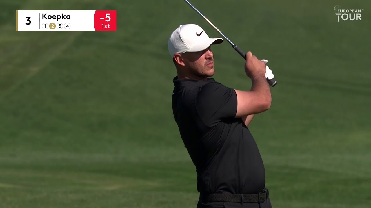 2020 アブダビ・HSBC選手権初日　ブルックス・ケプカのハイライト Koepka   Day 1 HLs