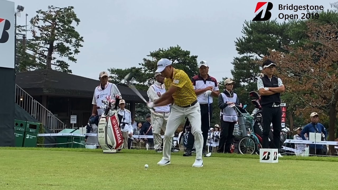 【男子ゴルフ】近藤智弘、今平周吾、小田孔明のスタートホールティショット！ブリヂストンオープン2019 2nd Round