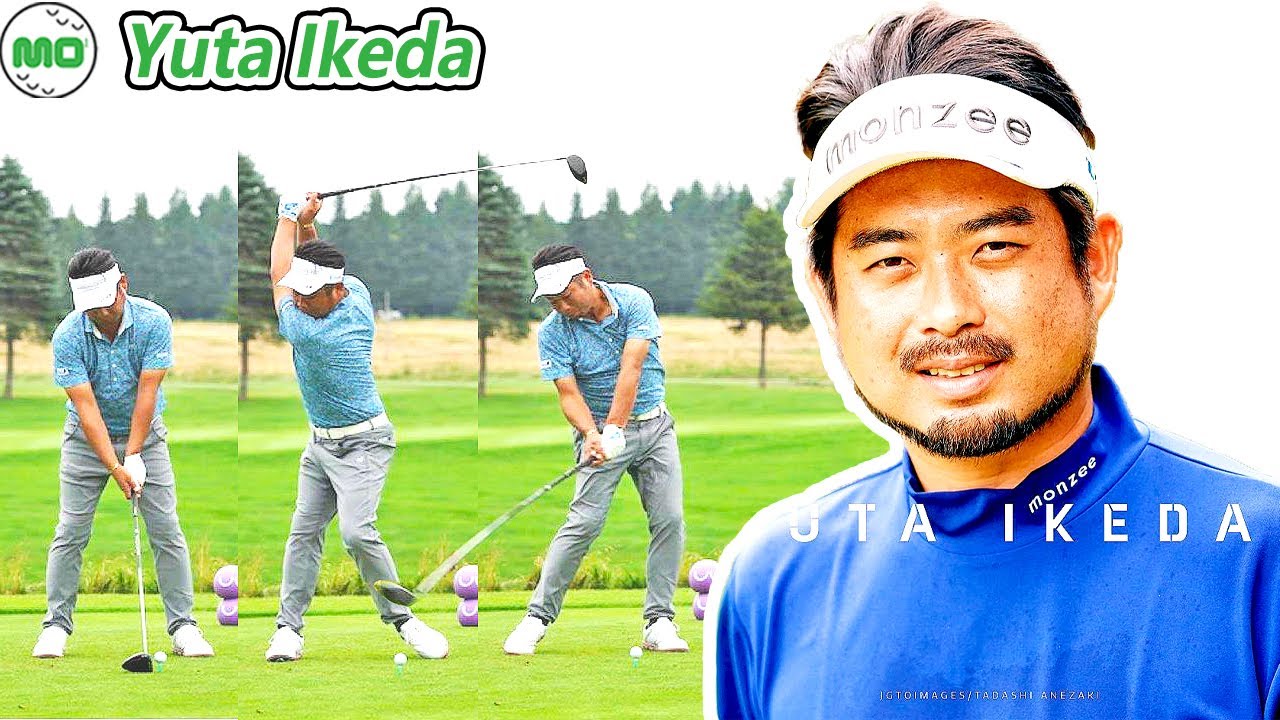 Yuta Ikeda 池田勇太 日本の男子ゴルフ スローモーションスイング!!!