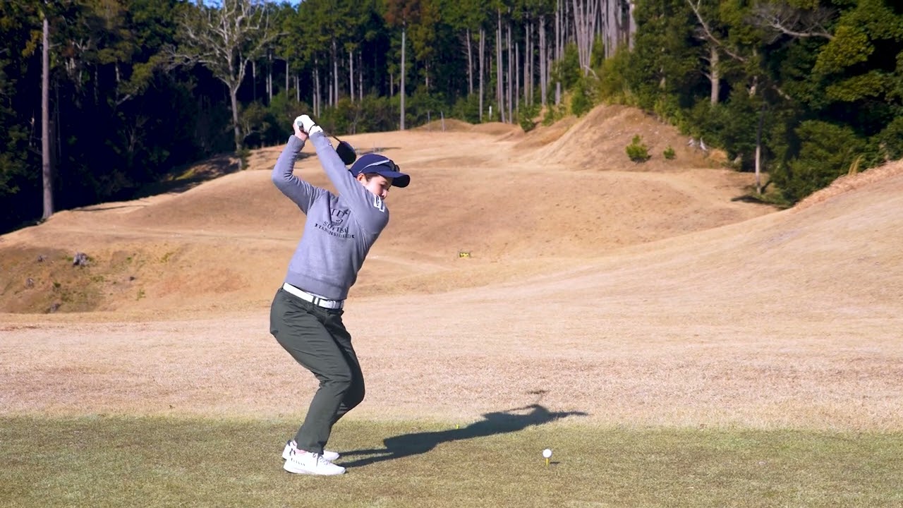 園田絵里子プロ　ショット