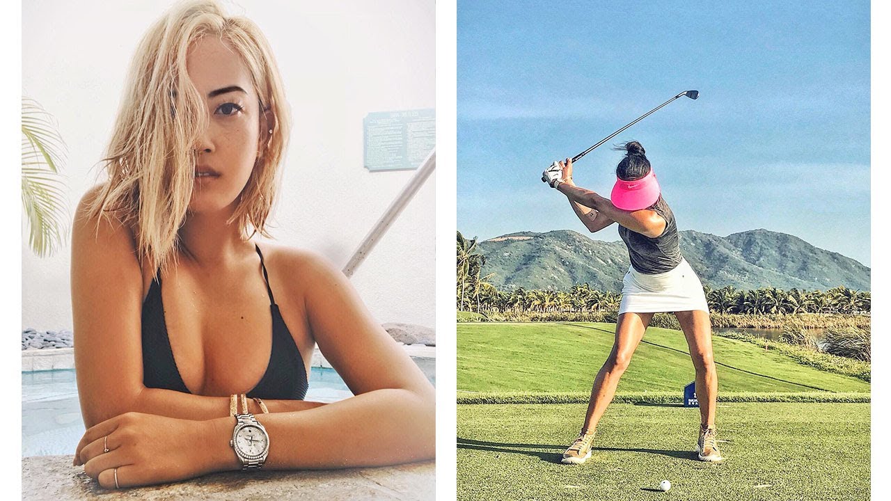 미쉘 위 프로 Michelle Wie ミシェル・ウィー 米国女子ゴルファーSLOW MOTION SWING SPECIAL02