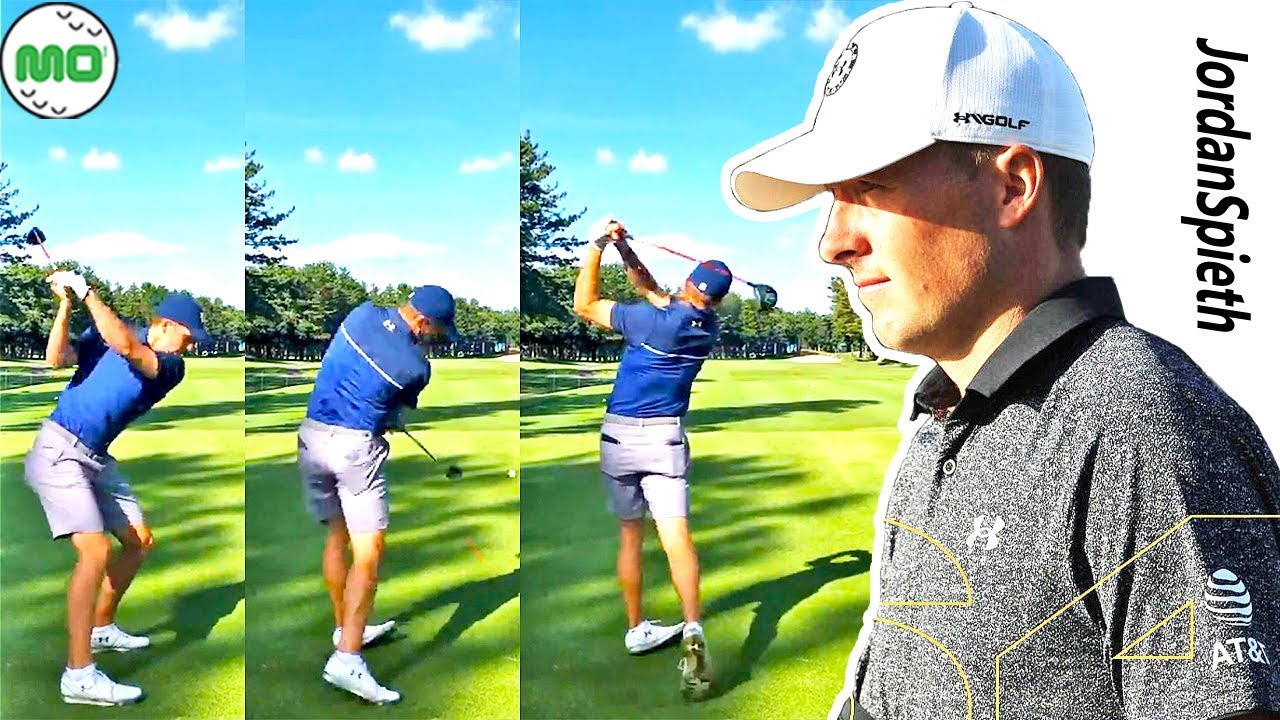 Jordan Spieth ジョーダン・スピース 米国の男子ゴルファー DRIVER SHOT SLOW MOTION !!!