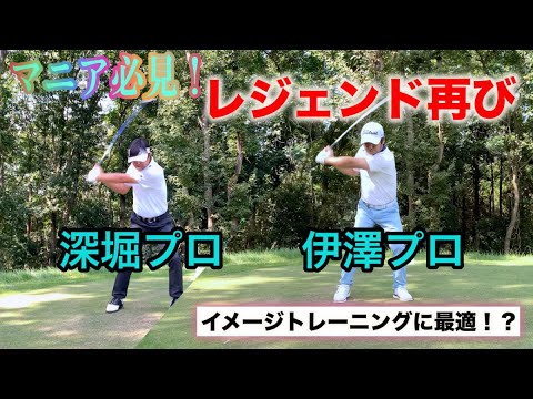 イメージトレーニングに最適！レジェンド伊澤利光プロ＆深堀圭一郎プロ、ショット集　日常シリーズVol.16