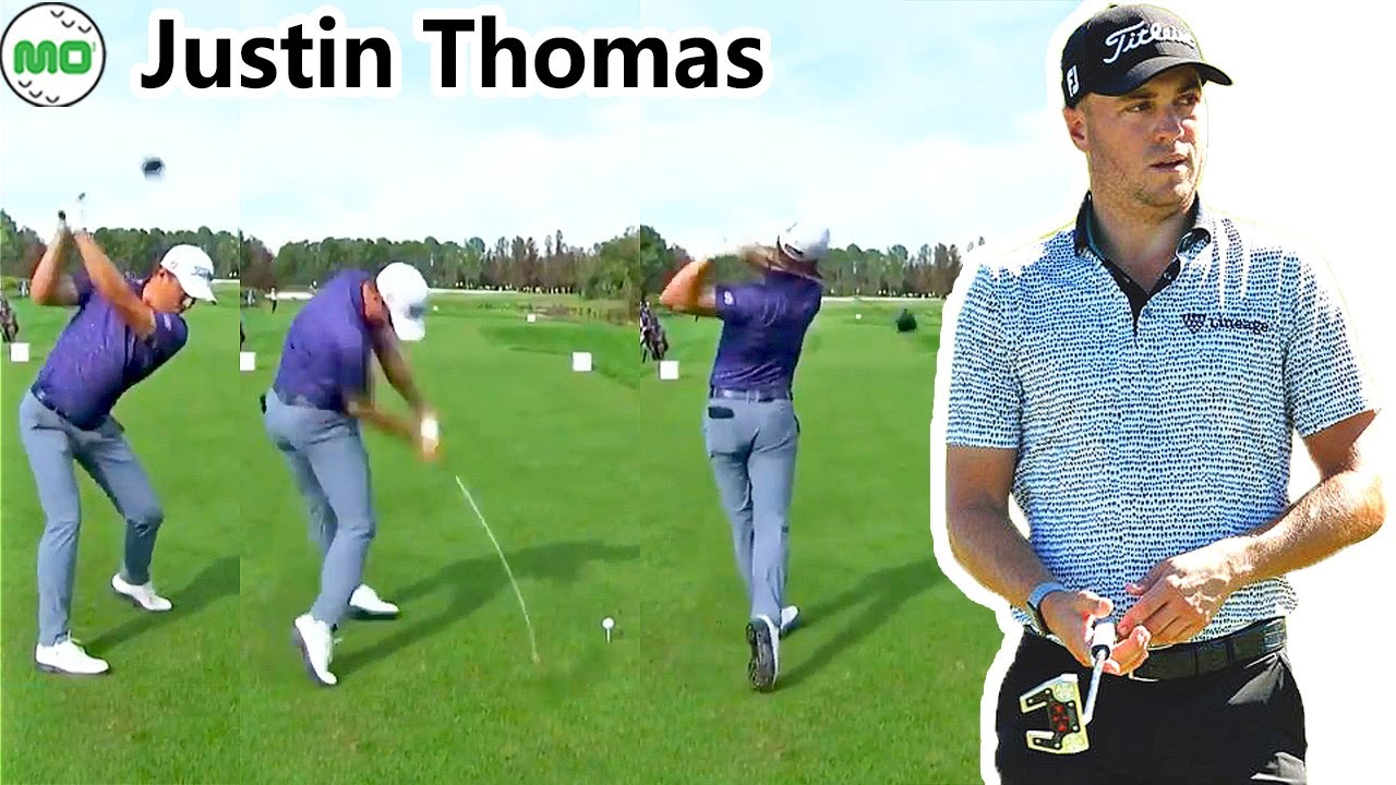 Justin Thomas ジャスティン・トーマス 米国の男子ゴルフ スローモーションスイング!!!