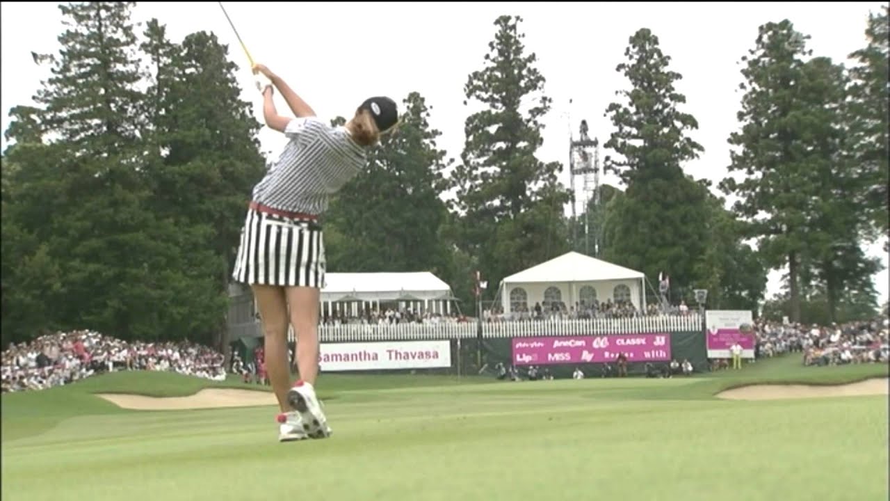 木戸愛、完全優勝でツアー初Ｖ　2012/7/22 高画質 HD