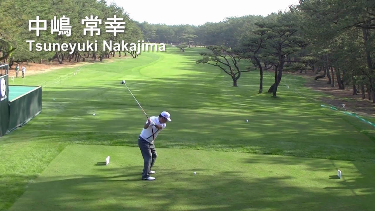 日本男子ゴルフのレジェンド★「トミー」こと中嶋常幸の御年62歳とは思えぬドライバーショット