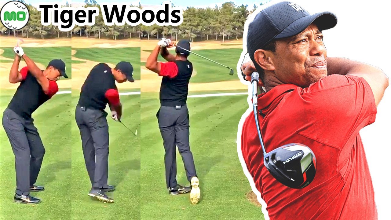 Tiger Woods タイガー・ウッズ ​​ 米国の男子ゴルフ スローモーションスイング!!!