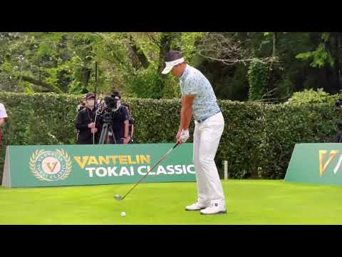 片岡大育 ゴルフ スイング スローモーション