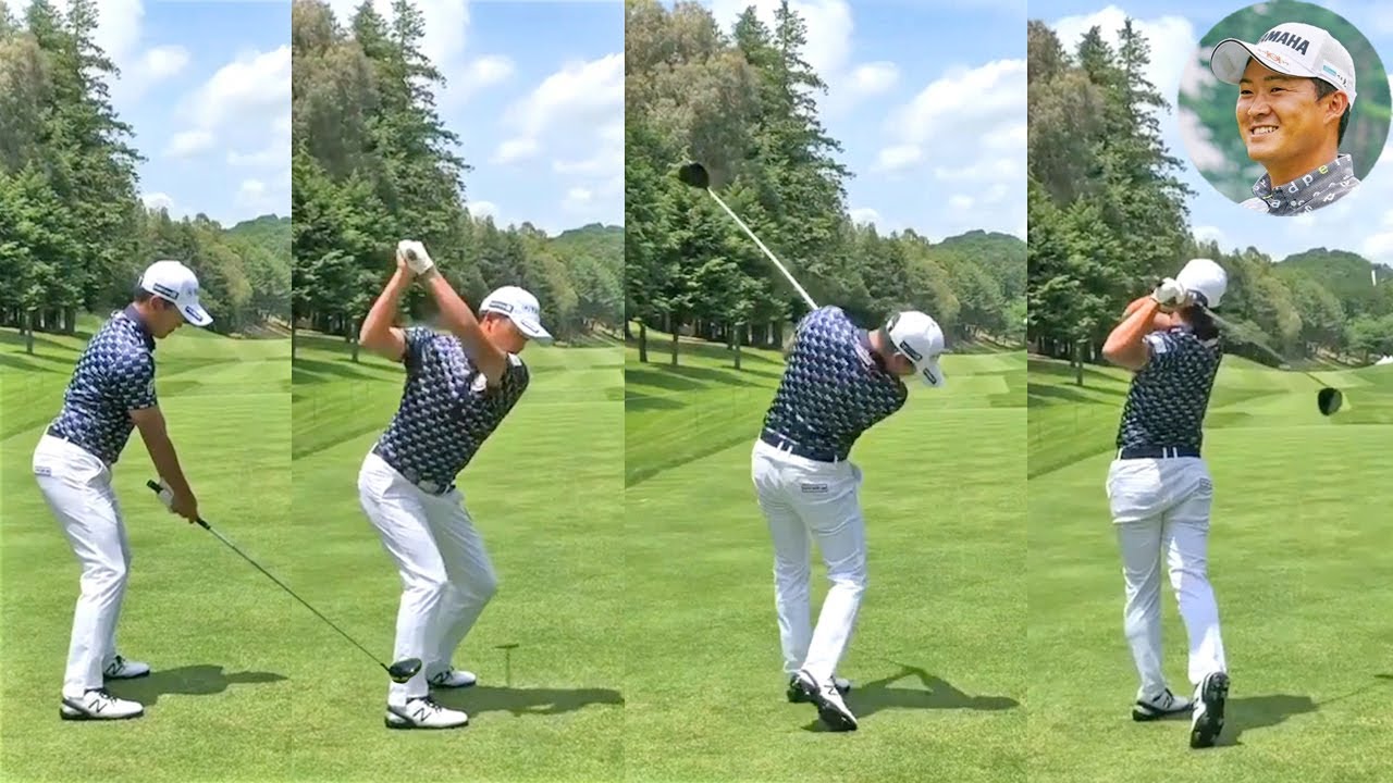 今平 周吾 Shugo Imahira プロゴルファー DRIVER SHOT SLOW MOTION !!!