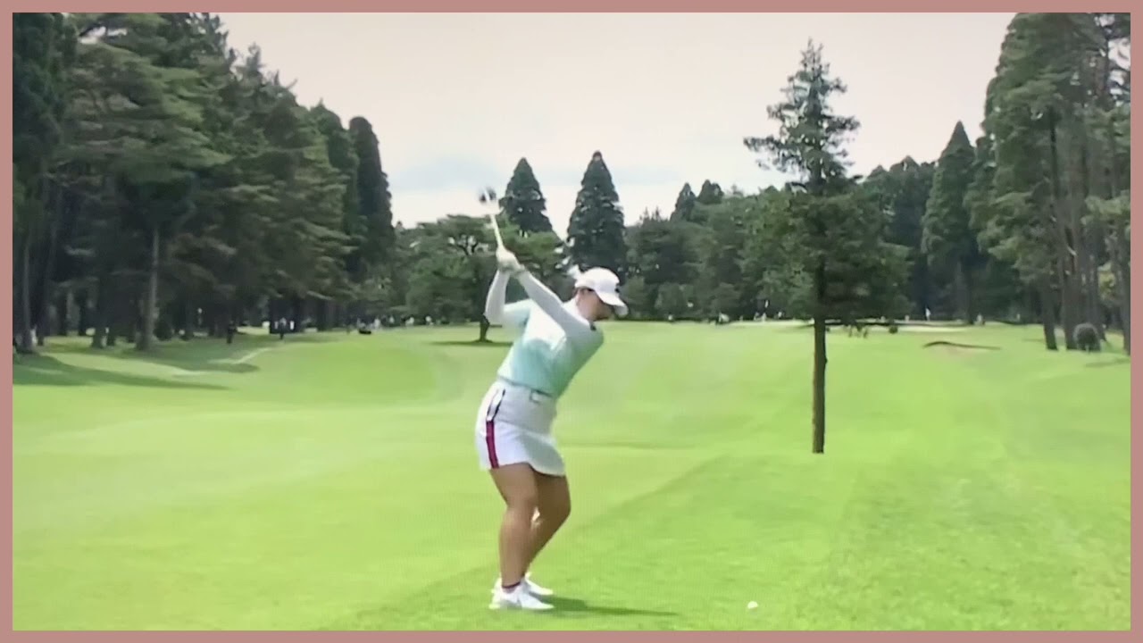 【ゴルフ】 吉田優利　スイング