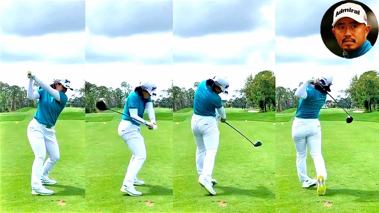 小平智 Satoshi Kodaira プロゴルファー DRIVER SHOT SLOW MOTION !!!