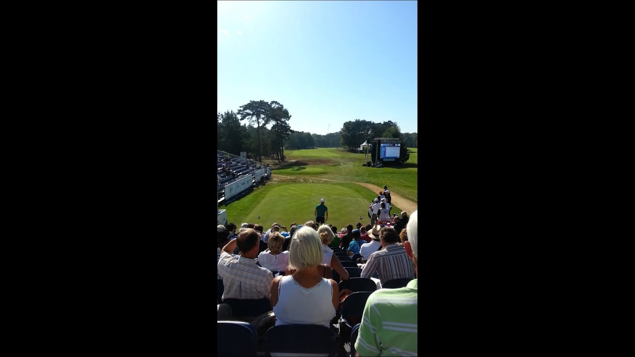 Martin Kaymer Tees off at the KLM Open 2012