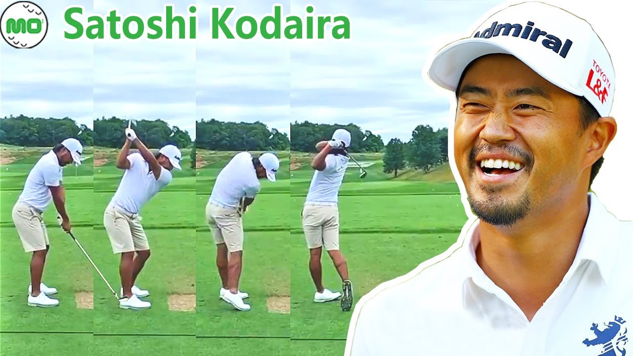 Satoshi Kodaira 小平智 日本の男子ゴルフ スローモーションスイング!!!