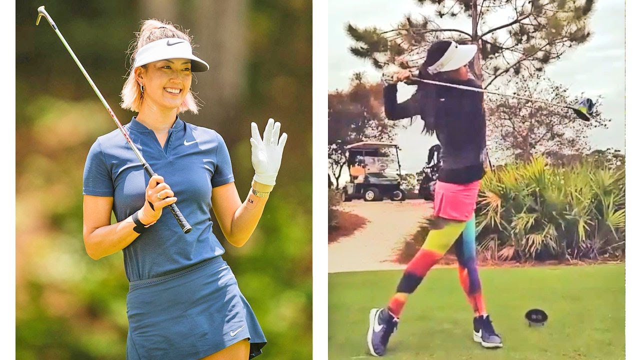Michelle Wie ミシェル・ウィー米国女子プロゴルファーSLOW MOTION SWING SPECIAL!!! 미쉘위 프로