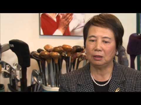 ヤマハレディースオープン葛城2014 樋口久子さんインタビューPart1