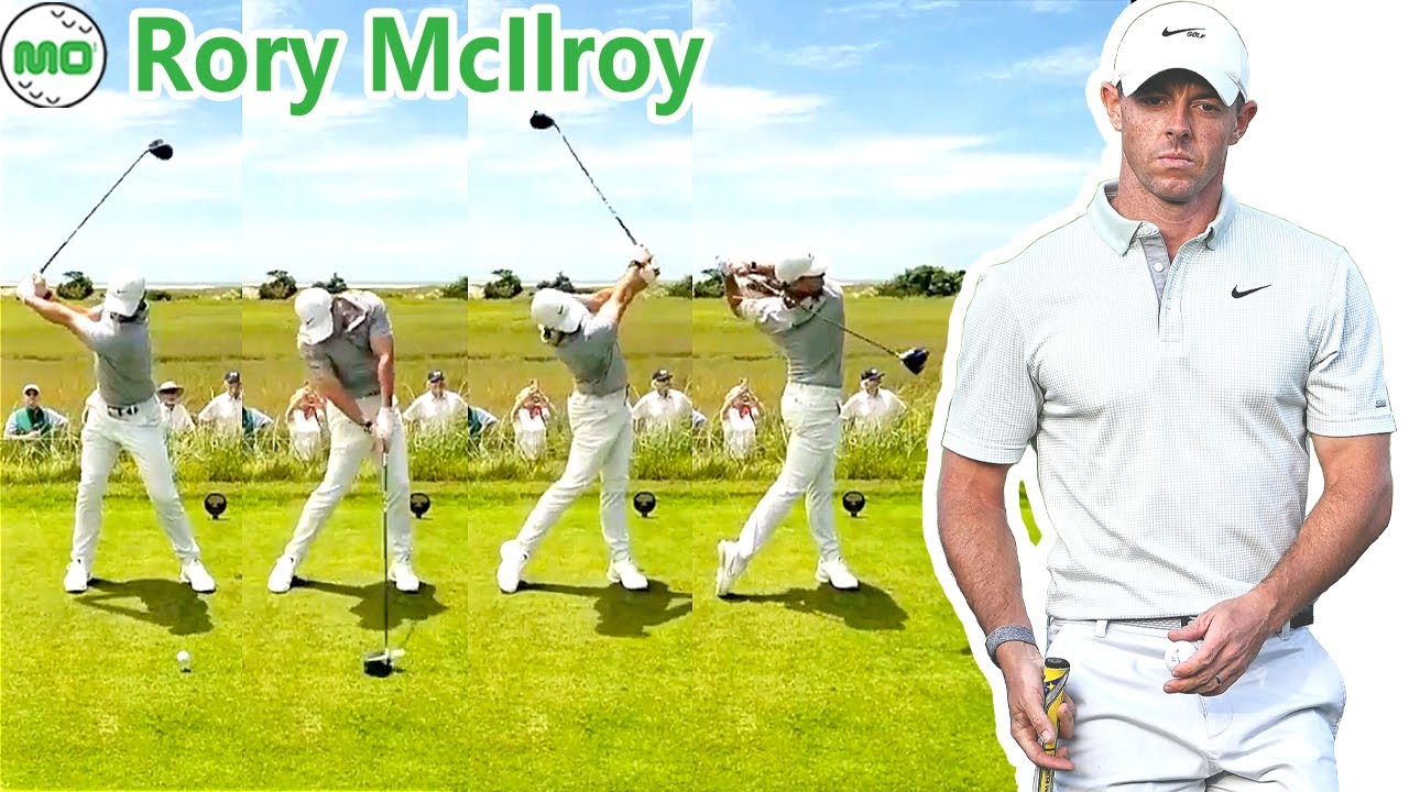 ロリー・マキロイRory McIlroy﻿ 北アイルランドの男子ゴルフ スローモーションスイング!!!