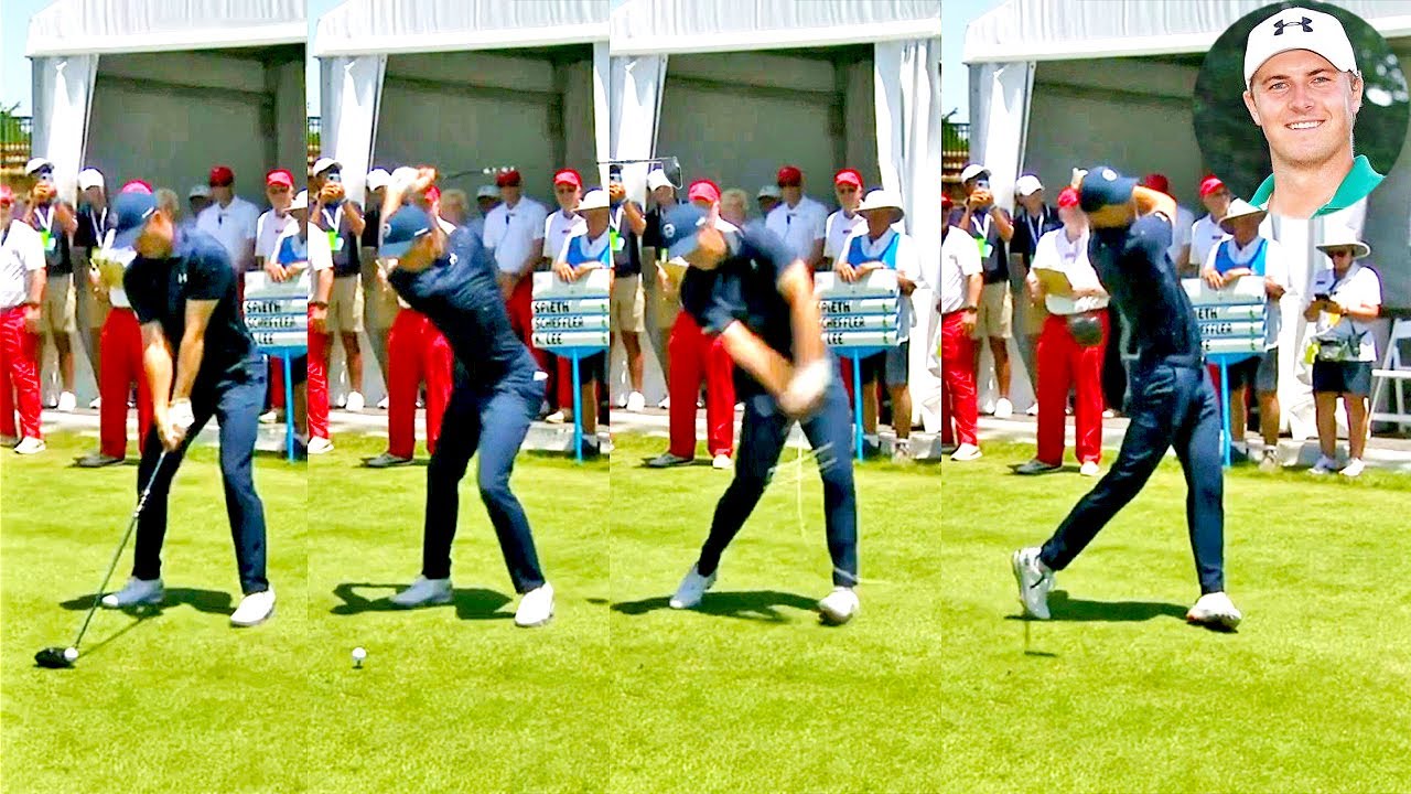 ジョーダン・スピース Jordan Spieth プロゴルファー DRIVER SHOT SLOW MOTION !!!