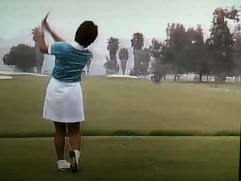 best swing of ayako okamoto岡本綾子 全盛期のスイング