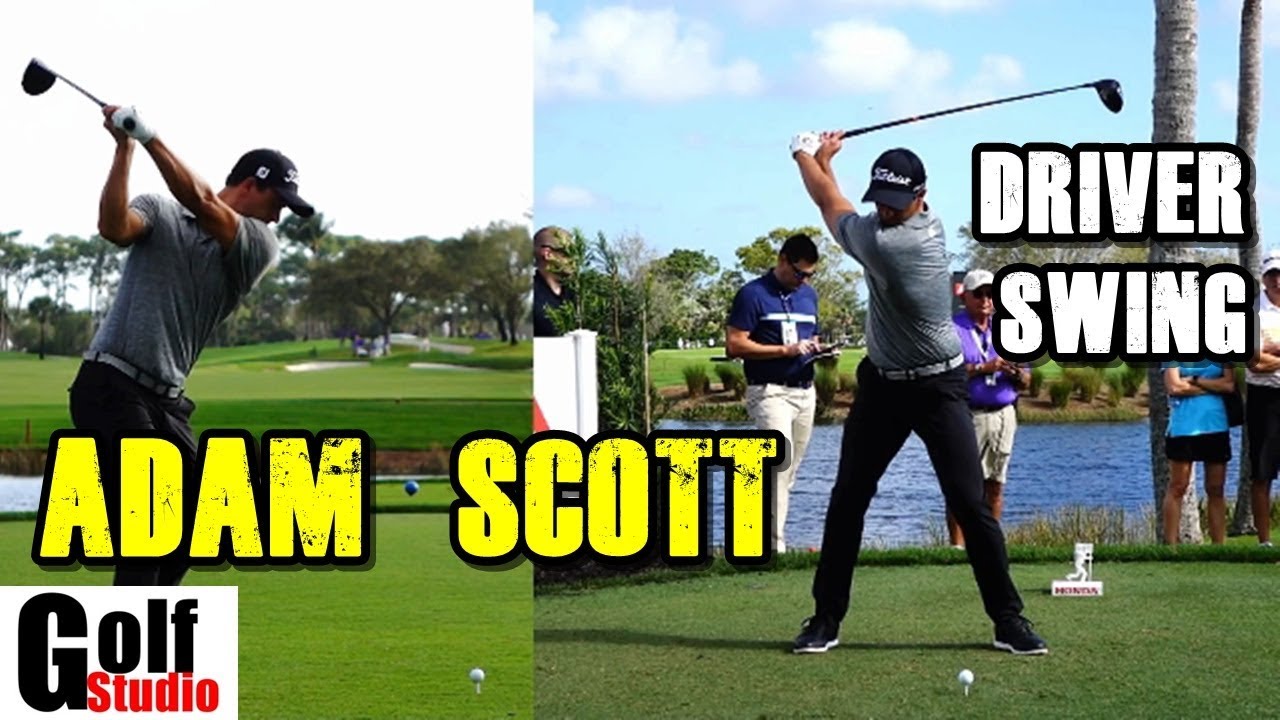 【2018年アダム・スコットのスイング解析】マルチアングル ドライバー スーパースロー