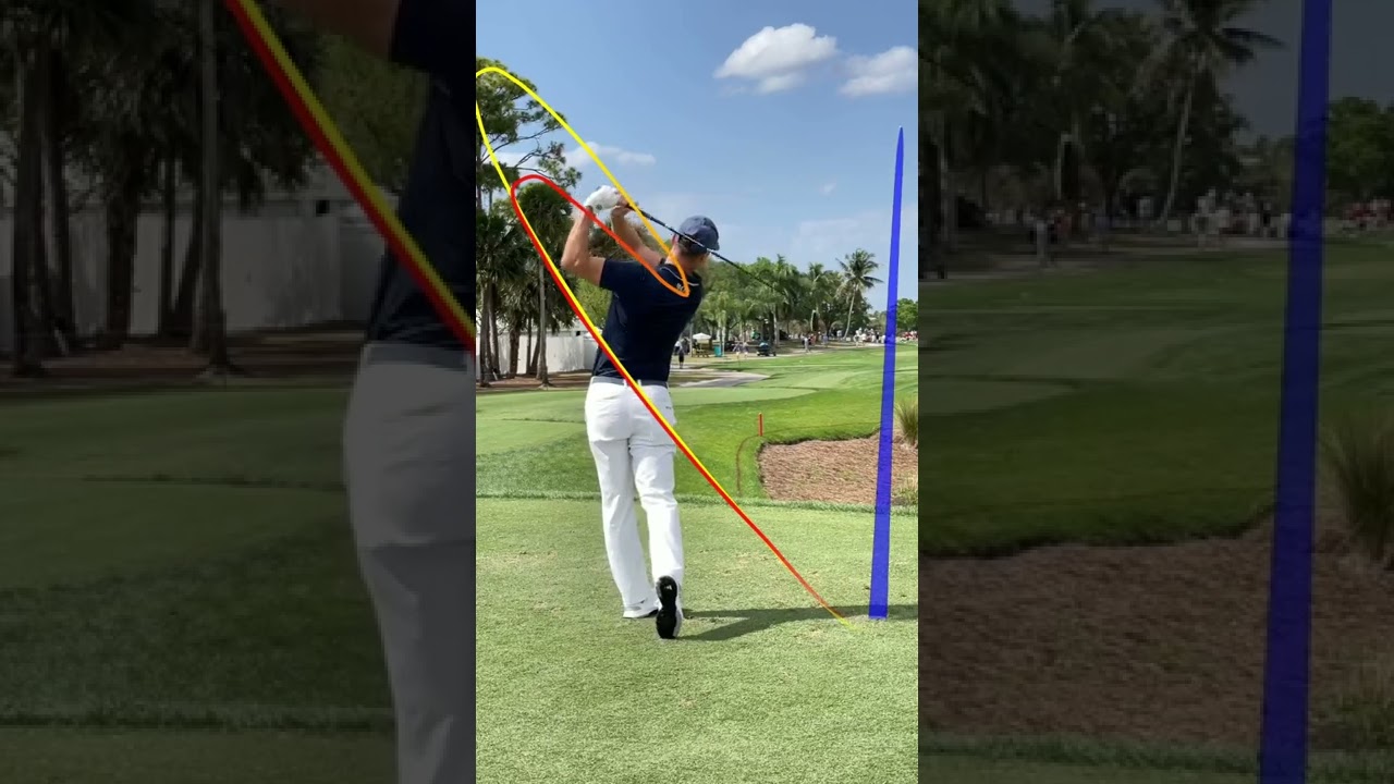 Martin Kaymer golf swing on Shot Tracer app