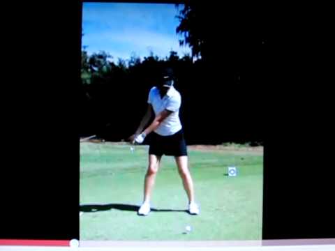 ミッシェル・ウィー　スイング解析