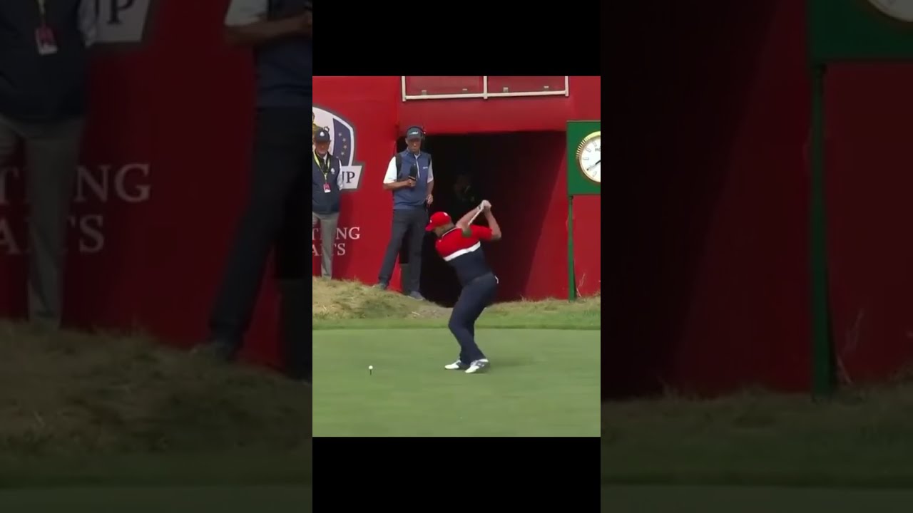 デシャンボーのイーグルの取り方が異次元すぎる！