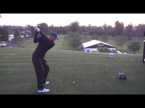 タイガー・ウッズ Tiger Woods【3W Shot】2020 Genesis Invitational
