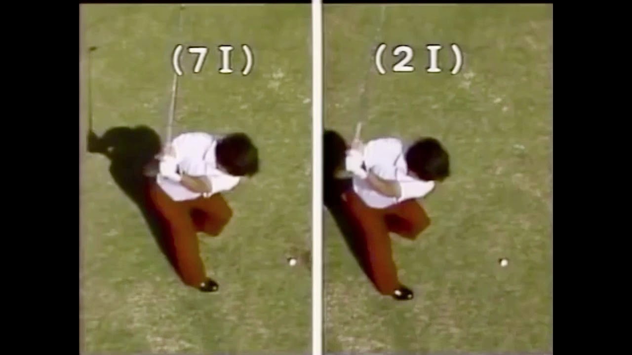 中嶋常幸  美しいスイング  究極の逆C  80年代初期 Tsuneyuki Nakajima beautiful swing