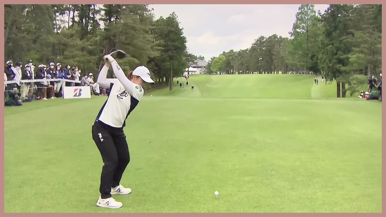 【ゴルフ】 西郷真央　スイング