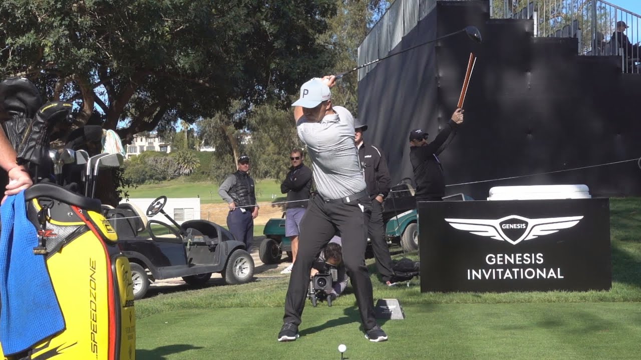 ブライソン・デシャンボー Bryson DeChambeau【Driver Shot】2020 Genesis Invitational