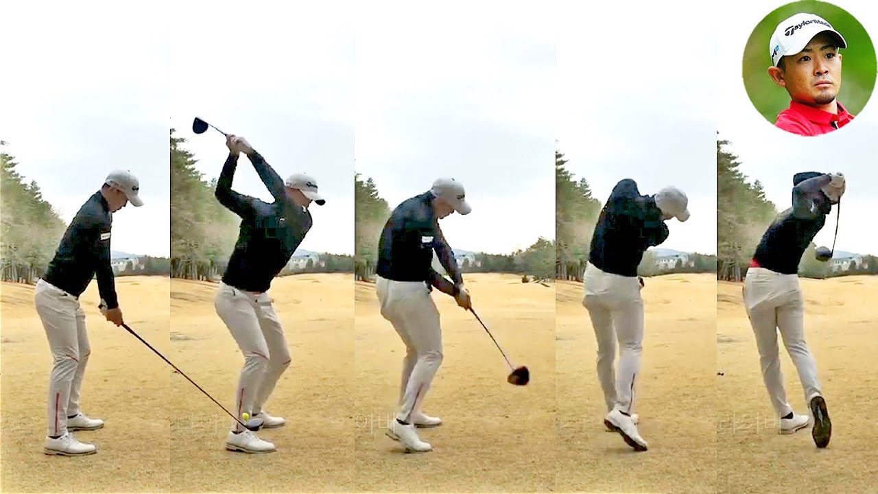 塩見好輝 Koki Shiomi プロゴルファー DRIVER SHOT SLOW MOTION !!!