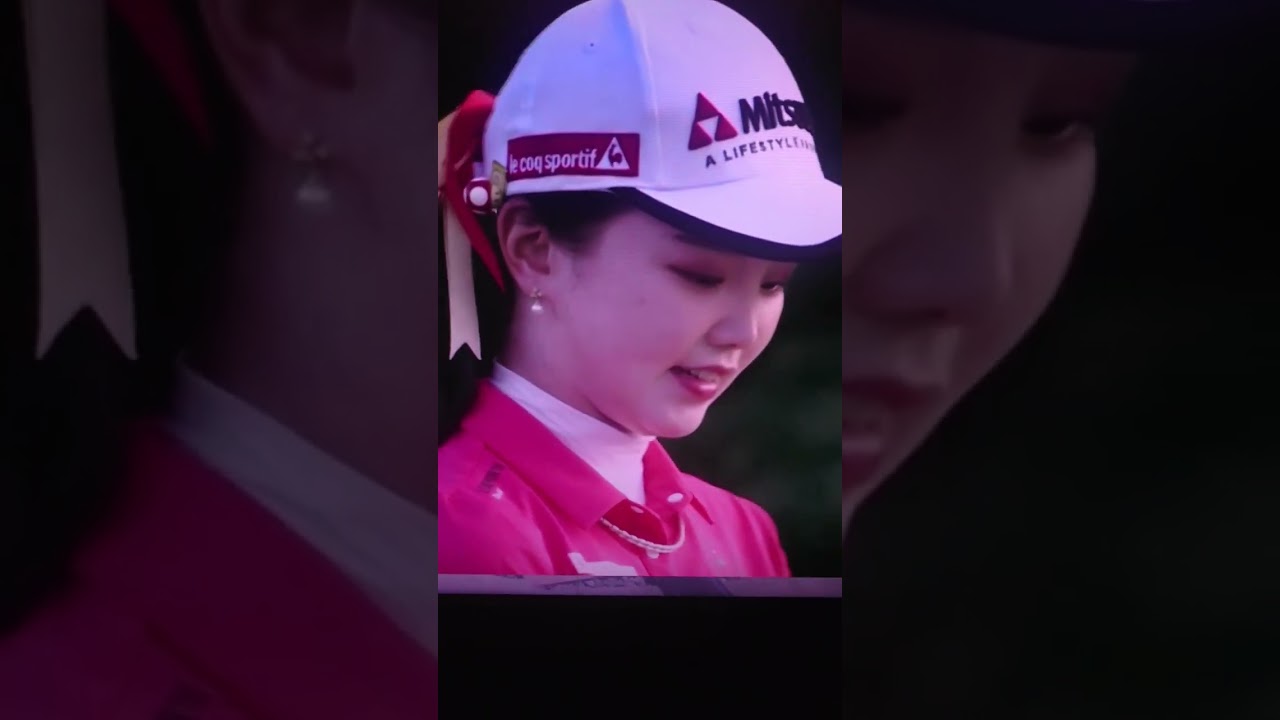 セキユウティン  涙の初優勝の瞬間  #shorts #セキユウティン #ゴルフ5