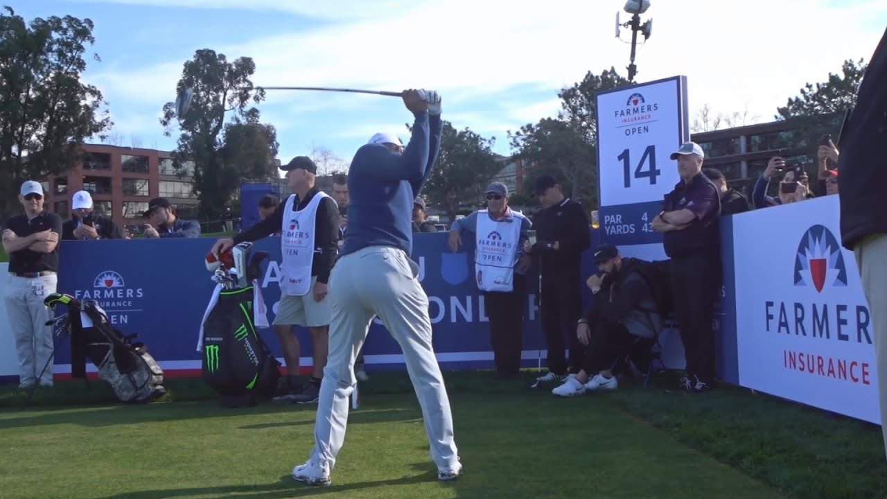 タイガー・ウッズ Tiger Woods ~Driver Shot~【2020 Farmers Insurance Open】