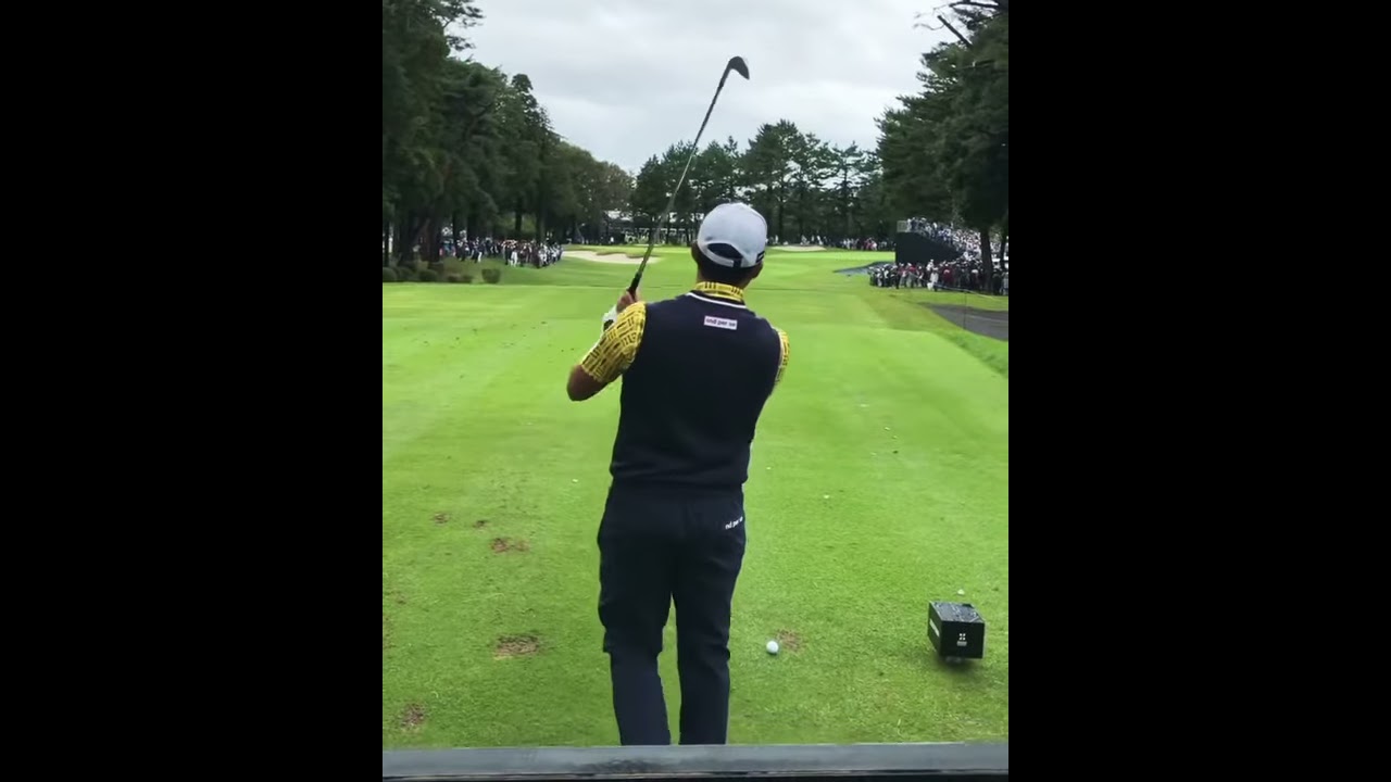 【ZOZO】2年連続賞金王！今平周吾選手のアイアンショット