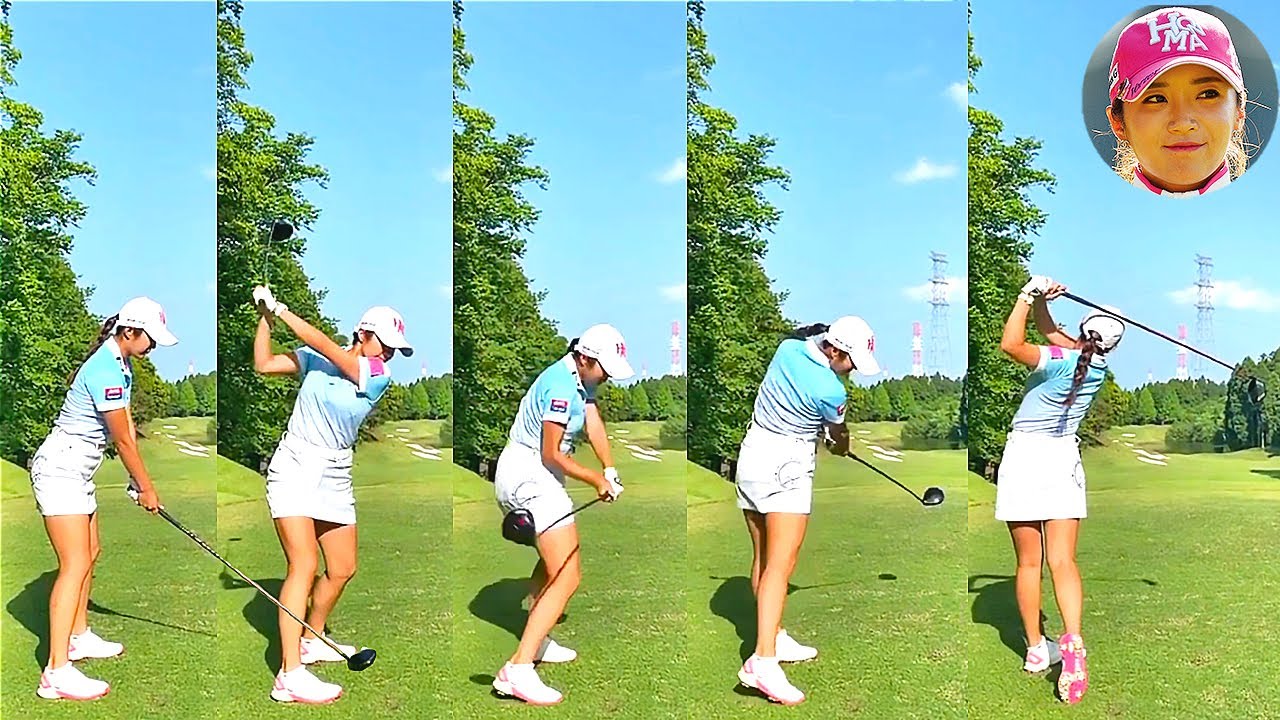 イ・ボミ Lee Bo Mee プロゴルファー DRIVER SHOT SLOW MOTION !!!