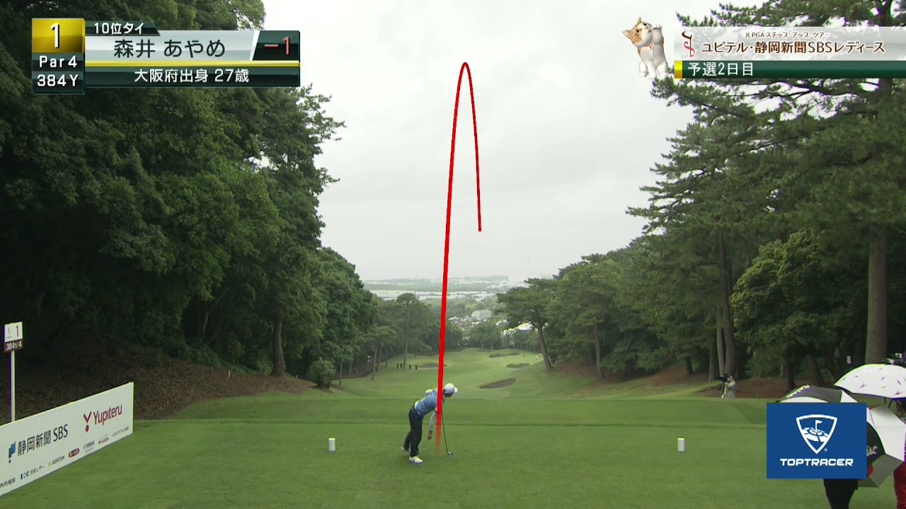 スイング練習の参考にもなる！？予選1位〜5位Tまでのティーショット集！倉田珠里亜、廣田真優、井上りこ…他[ユピテル・静岡新聞SBSレディース]