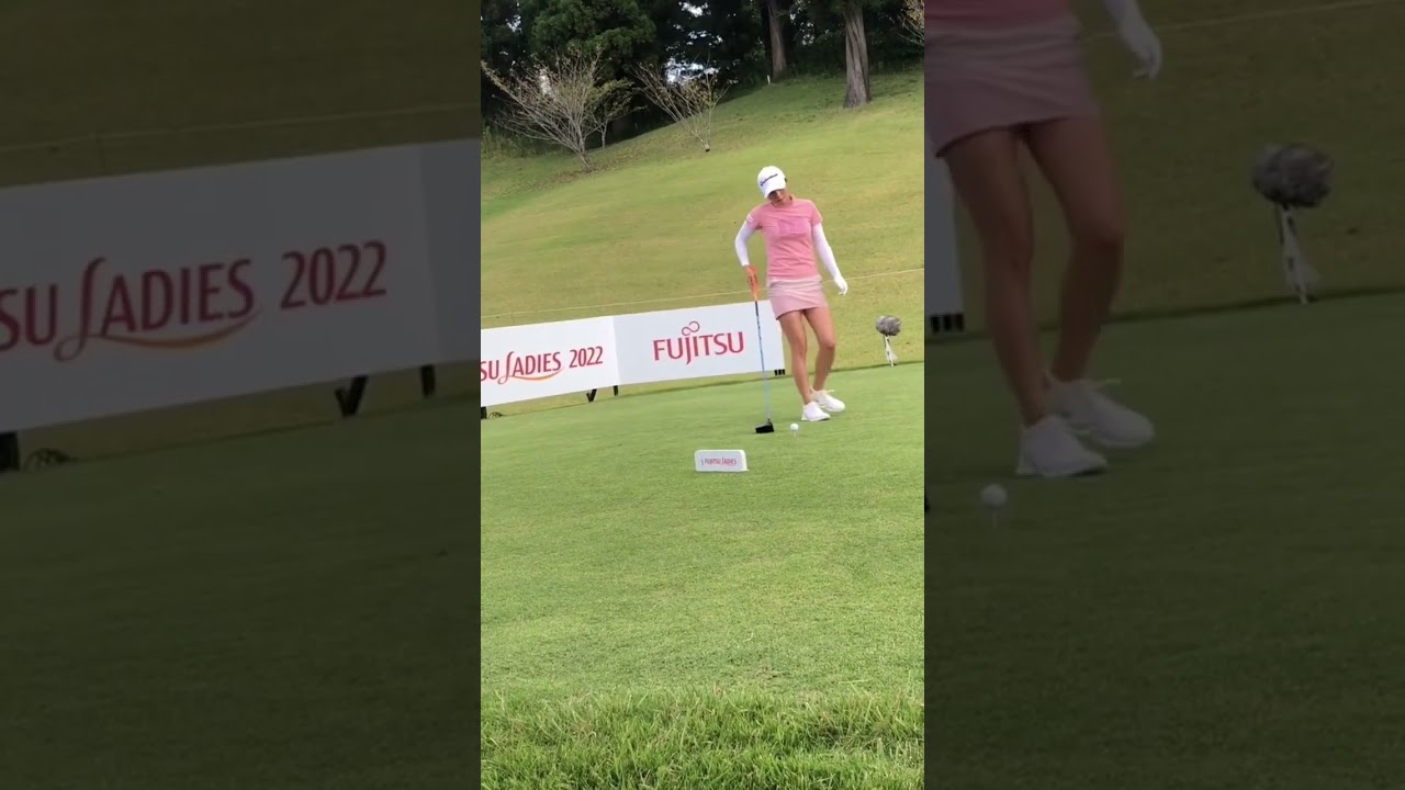 【新垣比奈プロ】ティーショット