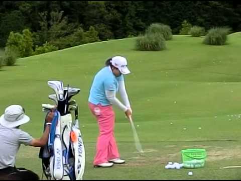 サントリーレディース2014　アン・ソンジュプロ　アイアンショット