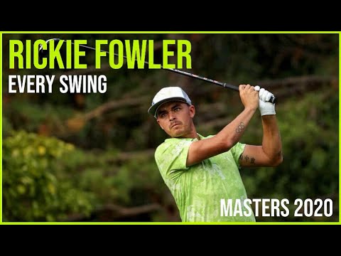 Watch Rickie Fowler Swing & Slow Motion | Masters 2020