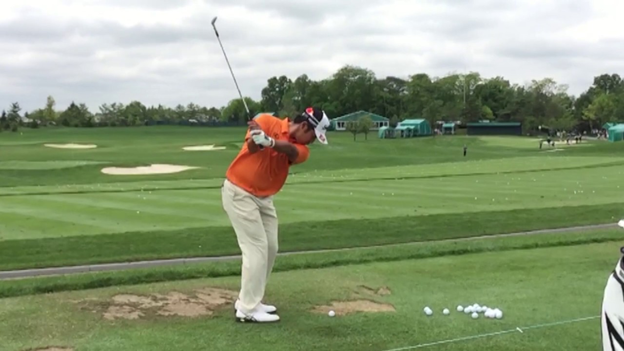 松山英樹プロのスイング分析-WEDGE(80～100yards)-