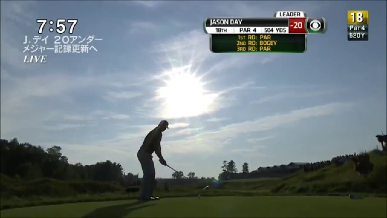 「ゴルフ」スーパープレー集　ジェイソン・デイ編