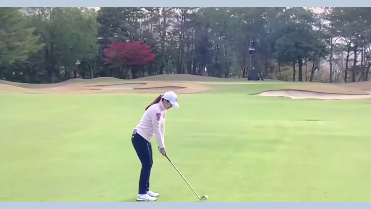 【ゴルフ】 イ ボミ スイング