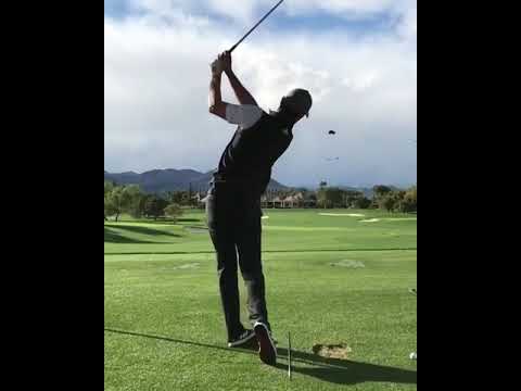 Justin Rose golf swing DTL IRON