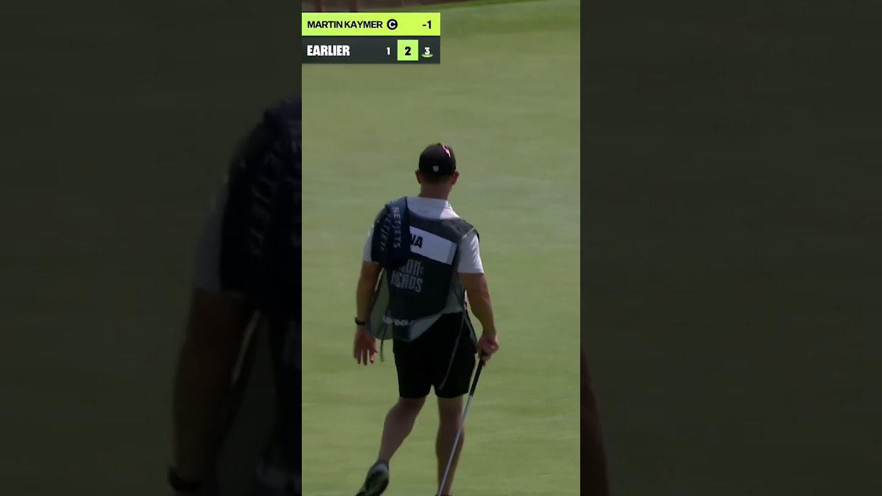 Martin Kaymer coming in hot for Cleeks 🔥#LIVGolf #shorts #golf